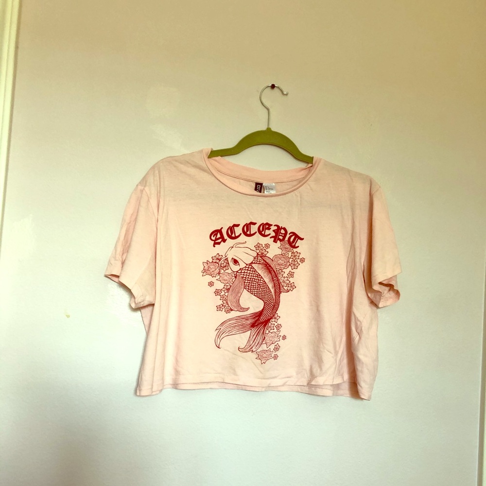 H&M Pink Crop Top